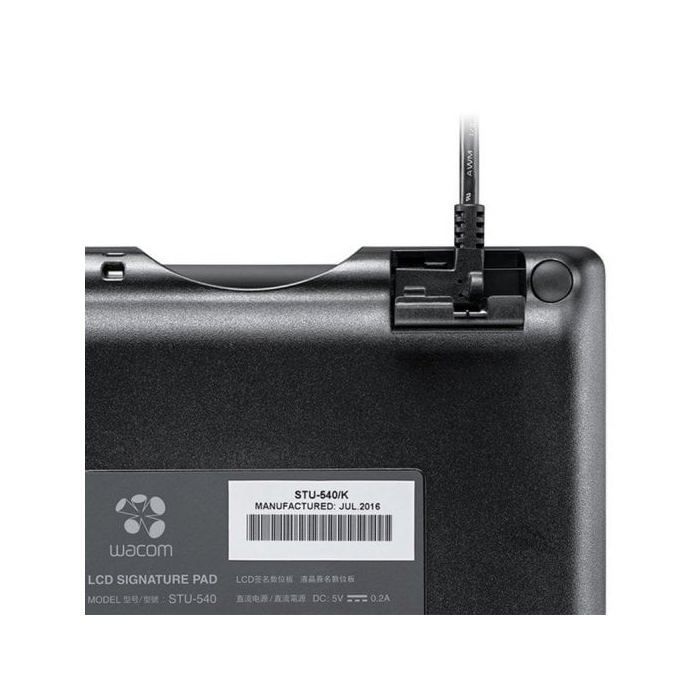 Signature Pad - WACOM - Stu-540 - Active Area 65x108mm - 1024 Pressure Levels - Wired