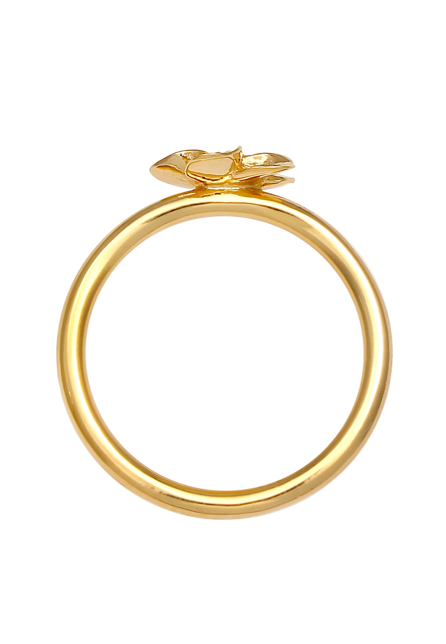 Nenalina Dames portant une fleur de frangipanier avec des cristaux de zircone en argent sterling 925