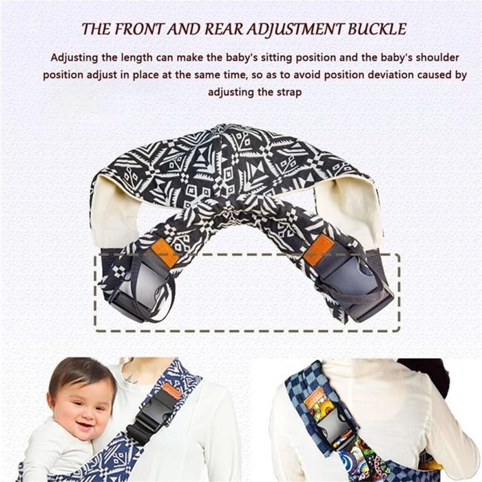 Porte Bébé Hanches Côté Ergonomique Multifonctionnel,Portable,léger et respirant,pour les bébés et les Enfants de 3 à 36 Moi