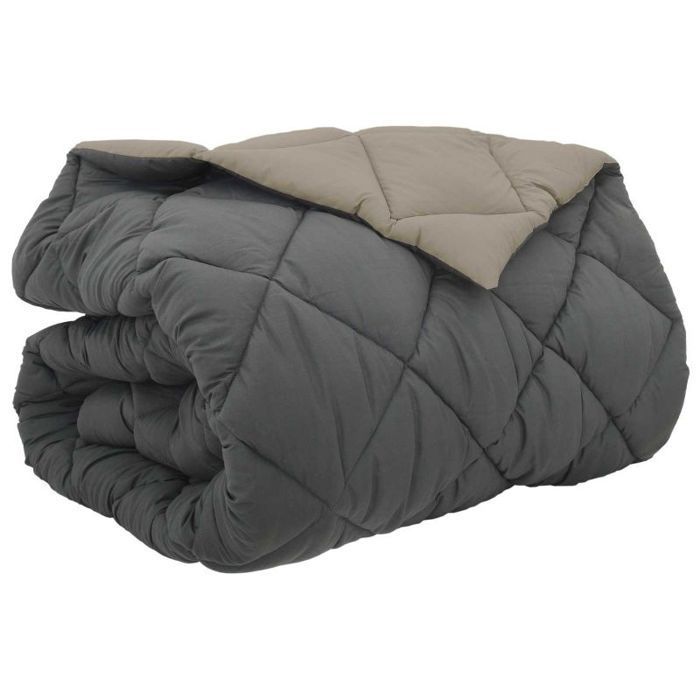 Edredón de invierno - VIDAXL - Plumón de invierno - Microfibra - Acolchado - 240 x 260 cm