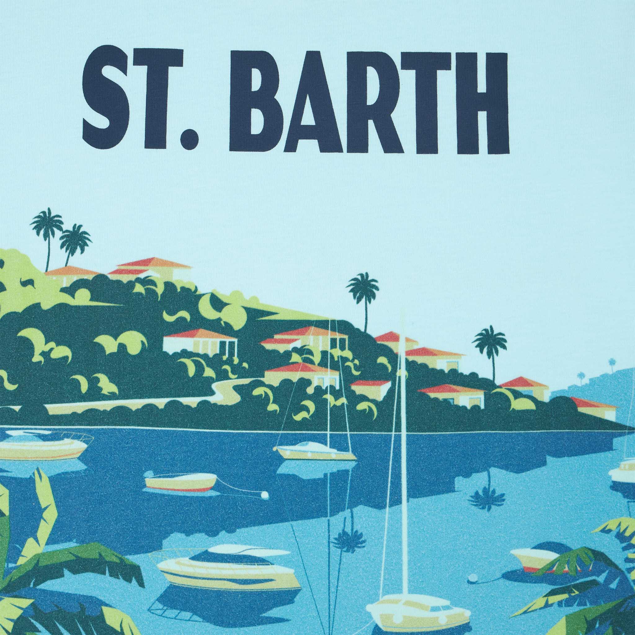 T-shirt bébé en coton imprimé carte postale pour la Saint-Patrick. Barth