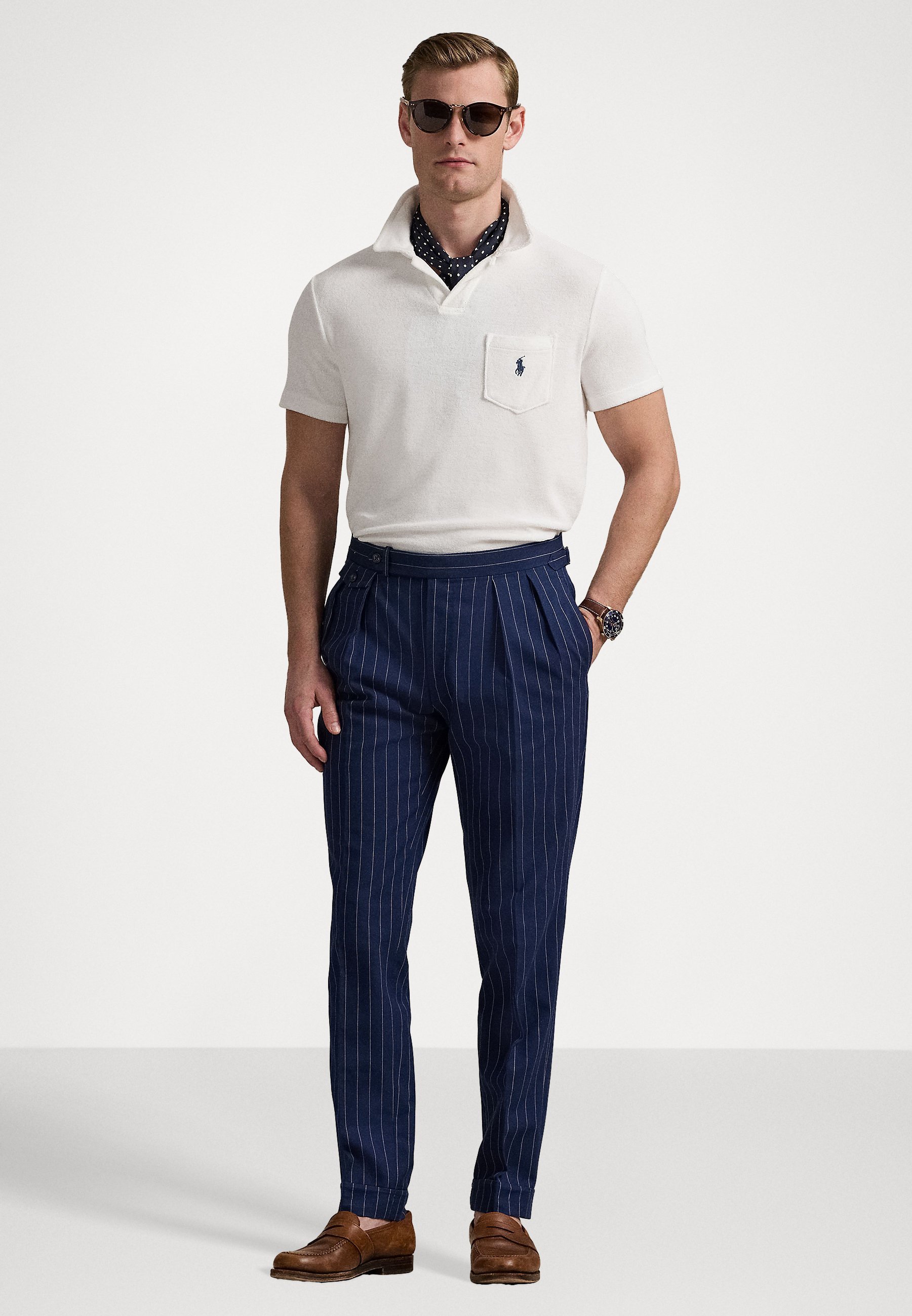 Polo Ralph Lauren JOHNNY TERRY POLOSHIRT - Poloshirt - wit