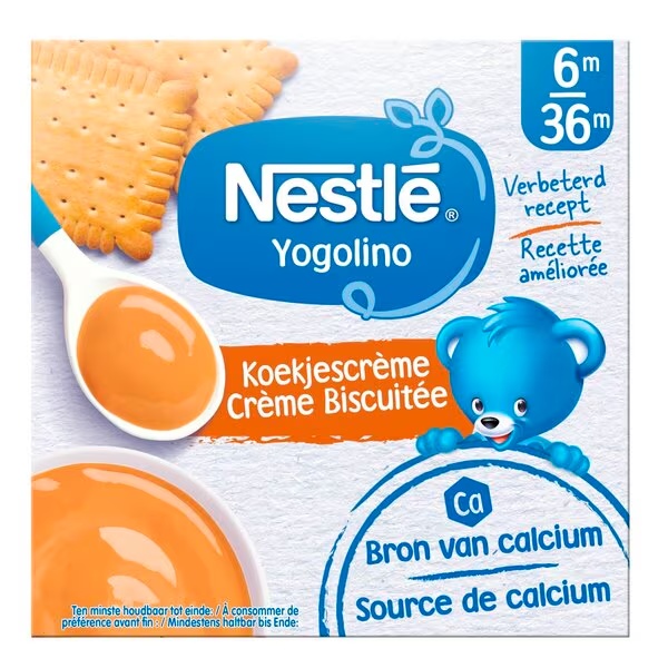Nestlé piškoti s kremo za dojenčke<br>4 x 100 g