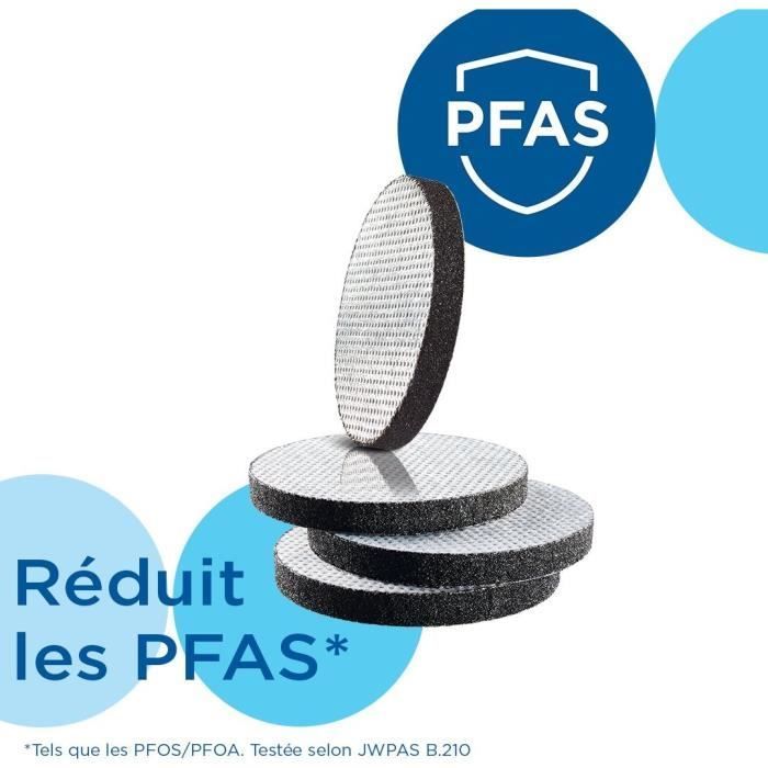 Cartouche BRITA - MiscroDisc - Pack de 3 filtres - 1 filtre = 1 mois de filtration