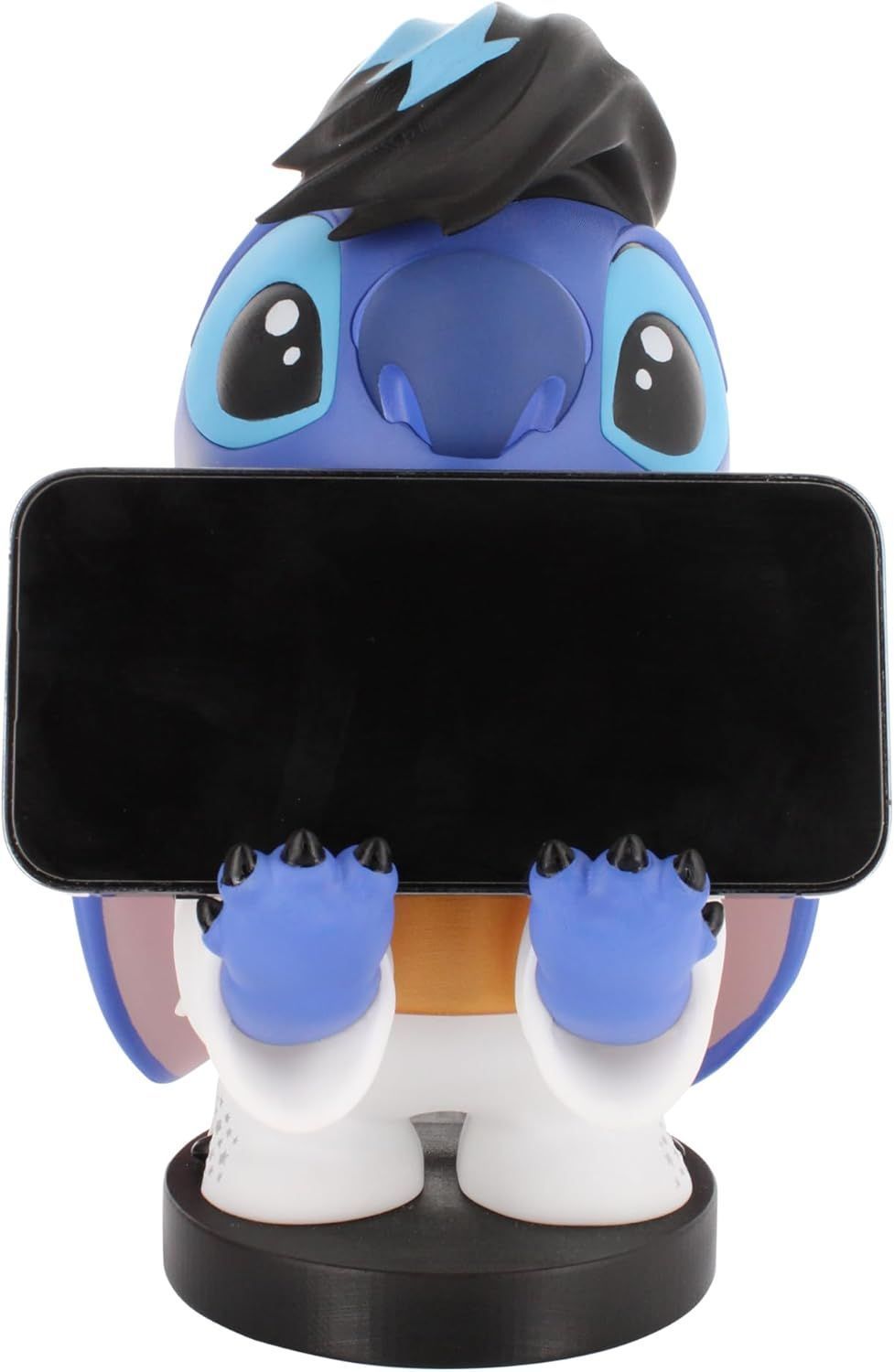 Figurine Disney Stitch Elvis - EXQUISITE GAMING - Cable Guys - Support écouteurs, smartphone ou petit accessoire - 20 cm