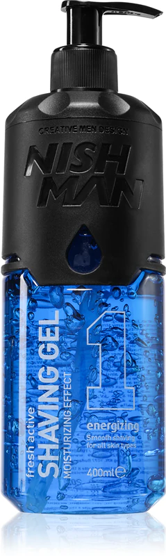 Nish Man Energizující gel na holení pro muže
