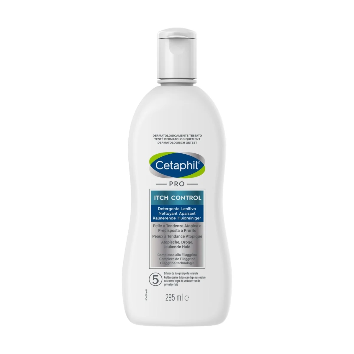 CETAPHIL Cetaphil Pro Kalmerende Reiniger 295 ml Voor de atopische huid en de huid die gevoelig is voor jeuk.