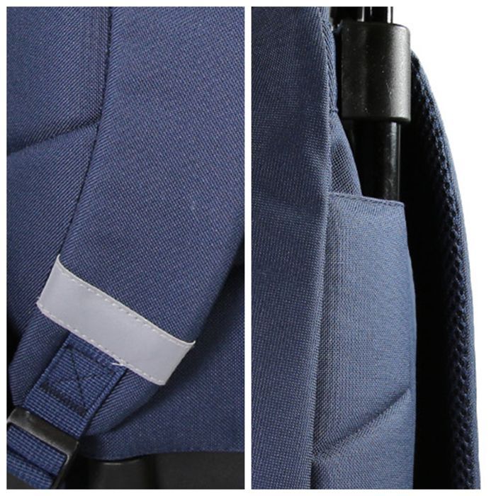 Bagtrotter - Cybel - Sac à Dos Scolaire - Sac à Dos à Roulettes -  Marine - 2 Compartiments Zippés - 1 Poche Bouteille -...