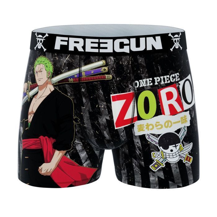 Boxer da ragazzo Freegun ONE PIECE - Viola (confezione da 5)