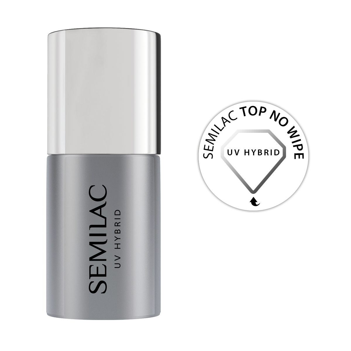 Semilac Top sans essuyage