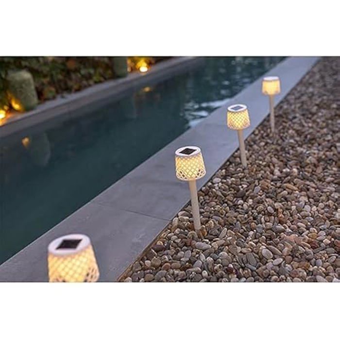 Spot d'extérieur - NEWGARDEN - Gretita - Multicolore - 4 ampoules - Solaire LED