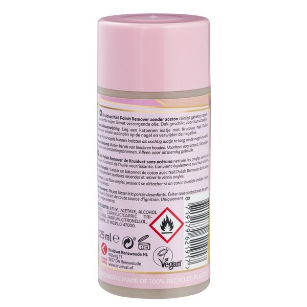 Kruidvat Sredstvo za skidanje laka za nokte bez acetona 125ml