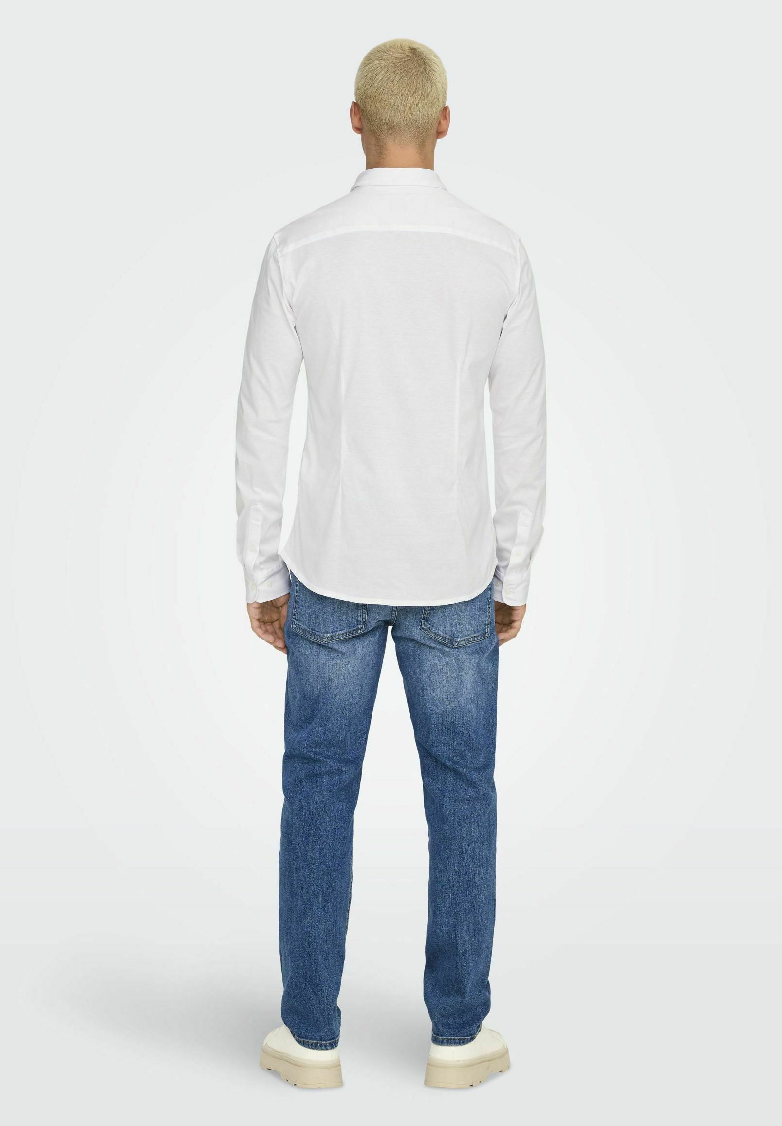 Only & Sons ROBIN STRETCH NOOS - Chemise habillée - Blanc éclatant