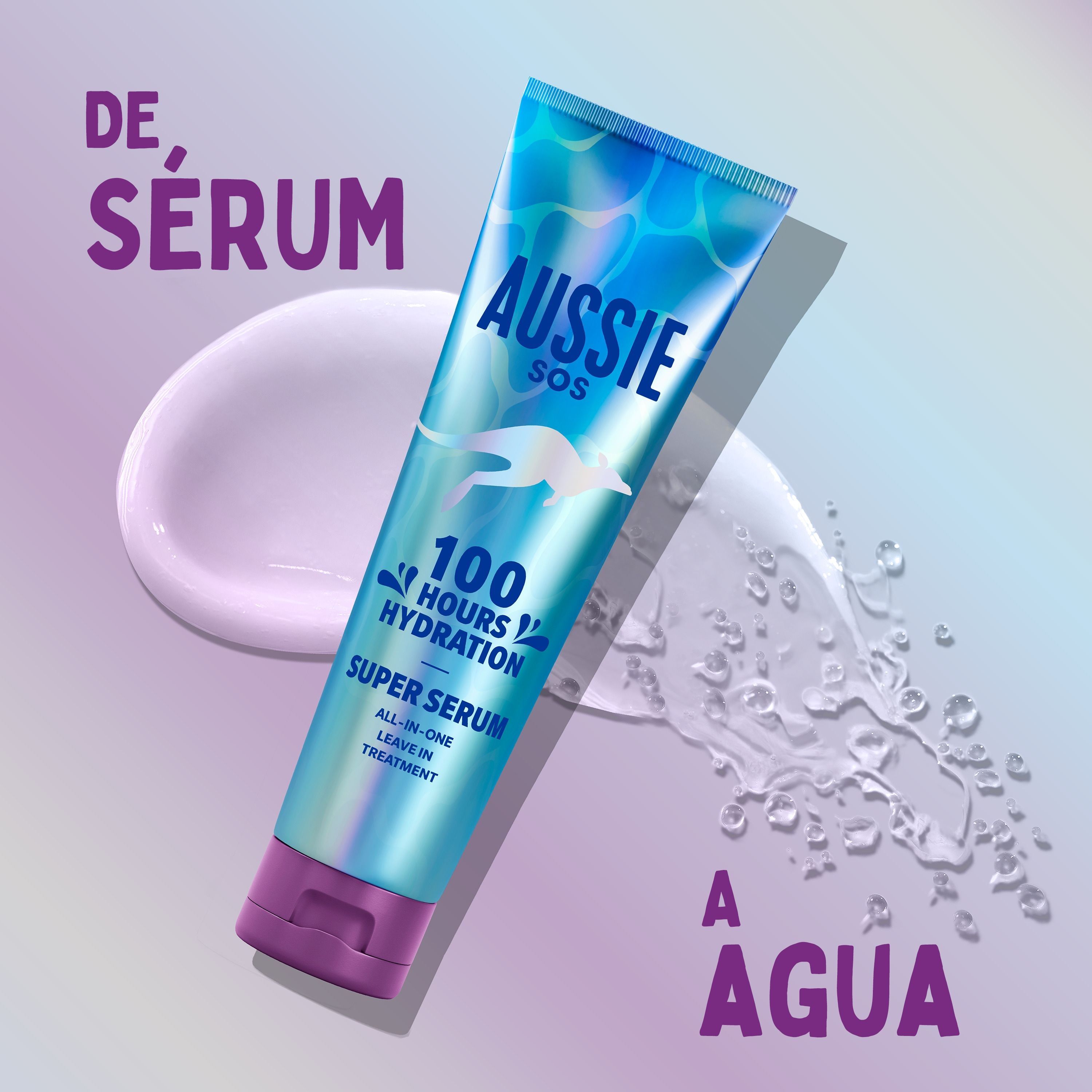 SOS 100 Hours Hydration Super Serum bezoplachová kúra Vlasové oleje a kúry