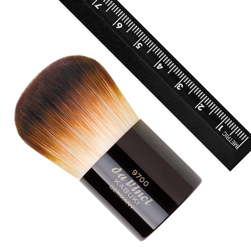 Da Vinci četkica za puder + baza za četkicu Kabuki putna kutija za četkice - 1 komad