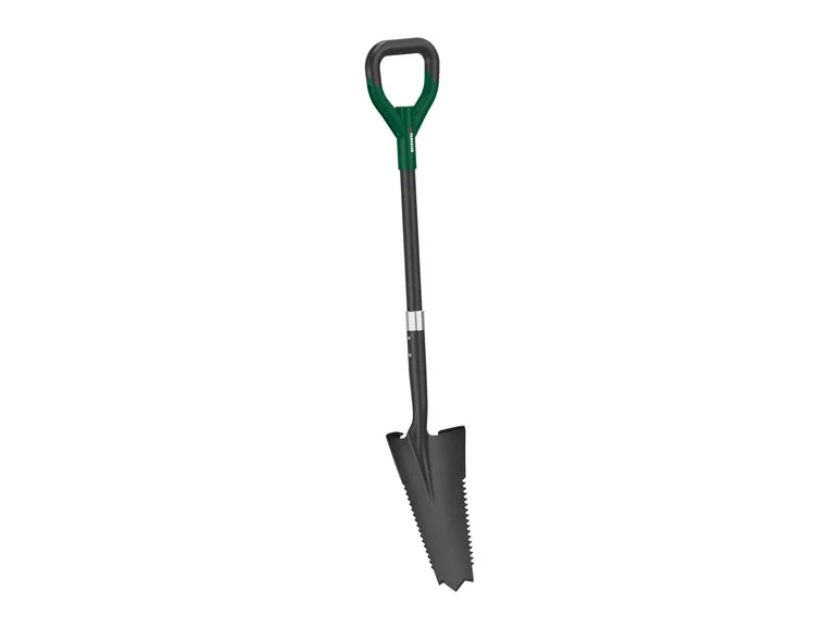 Pá PARKSIDE® com serra para raízes, pá com lâmina ondulada