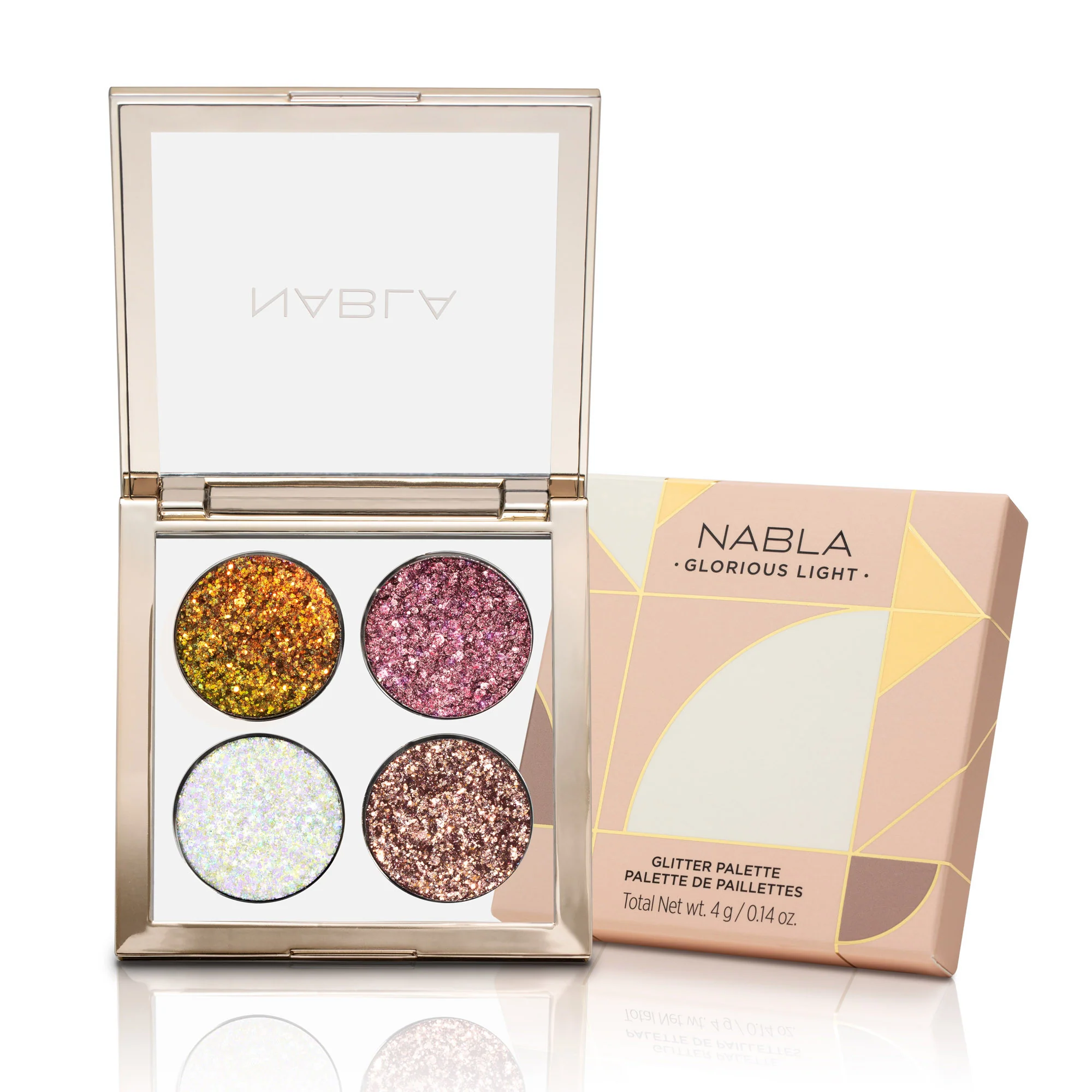 Viso Glorious Lights Glitter Palette - Palette occhi, Palette viso