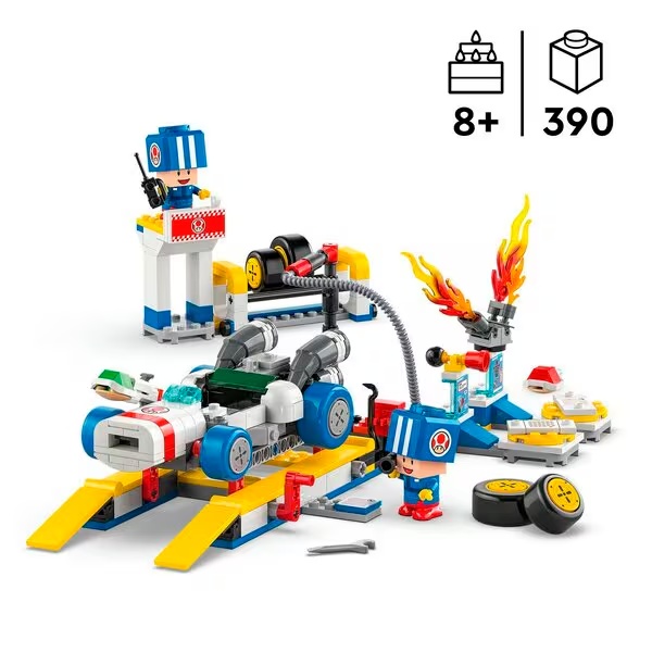LEGO Super Mario 72035 Mario Kart – Garáž Toads