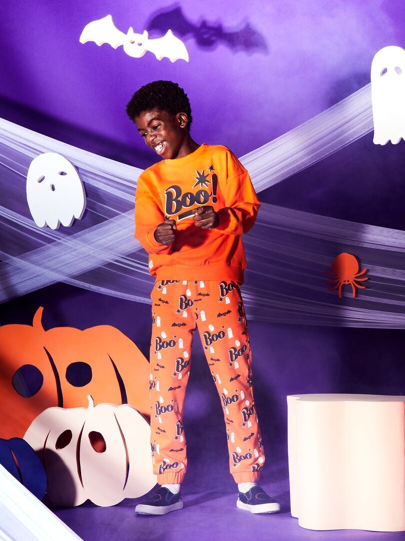 Halloween joggingbroek - Oranje