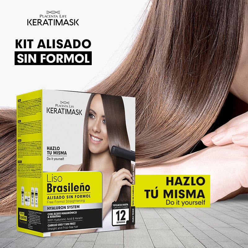 Komplet za brazilsko glajenje las brez formaldehida Olja in tretmaji za lase