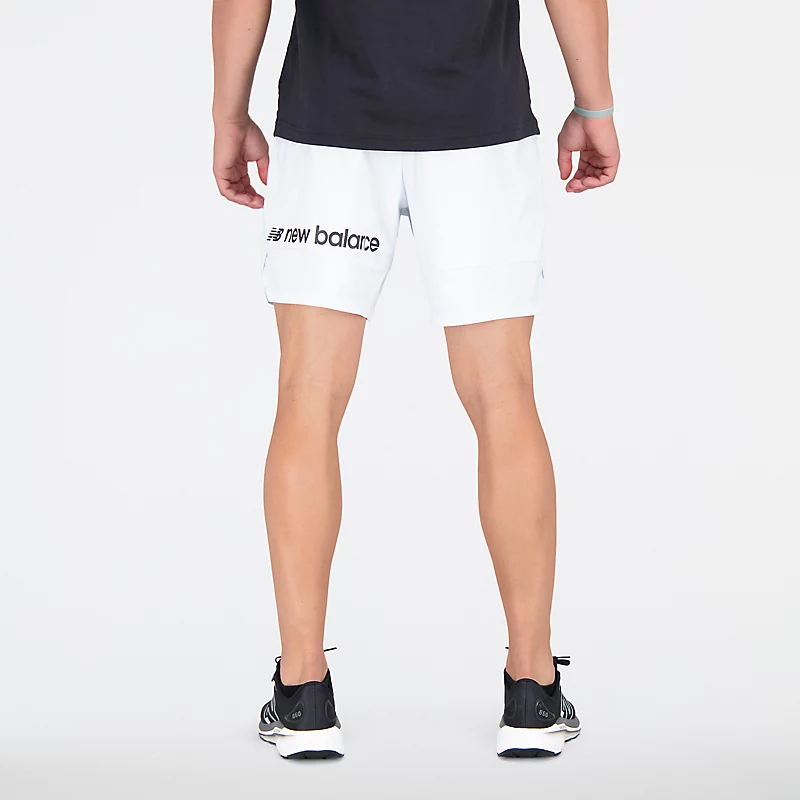 Tenacity Herren-Shorts, einfarbig gewebt, 7 Zoll – Eisblau