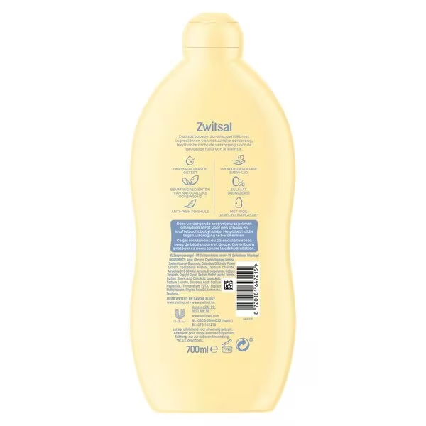 Zwitsal prausimosi gelis be muilo, 700 ml