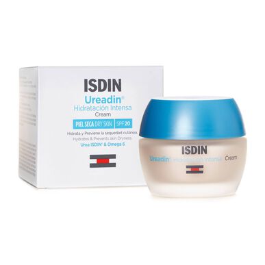Isdin Ureadin Intense Hydration Cream Ansiktskrem for tørr hud Urea Anti-aldring SPF20 50 ml 50 ml