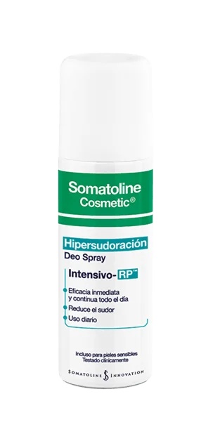 SOMATOLÍN Desodorante cosmético en spray Somatoline 125 ml Sudoración excesiva