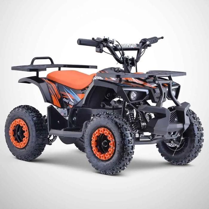 Quad eléctrico infantil de bolsillo de 800 W / BISON 800 / Edición 2025 / Naranja