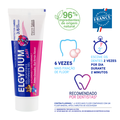 Elgydium Kids -hammastahnageeli metsämarjalla 50 ml 50 ml