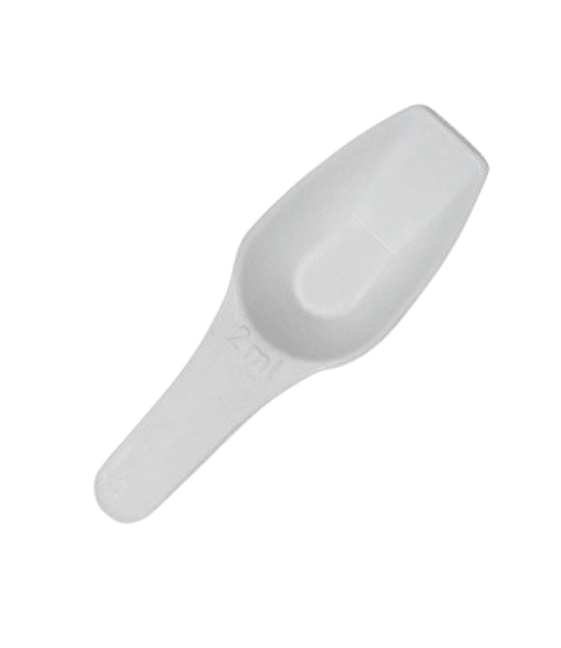 Pelle de mesure 2 ml en plastique