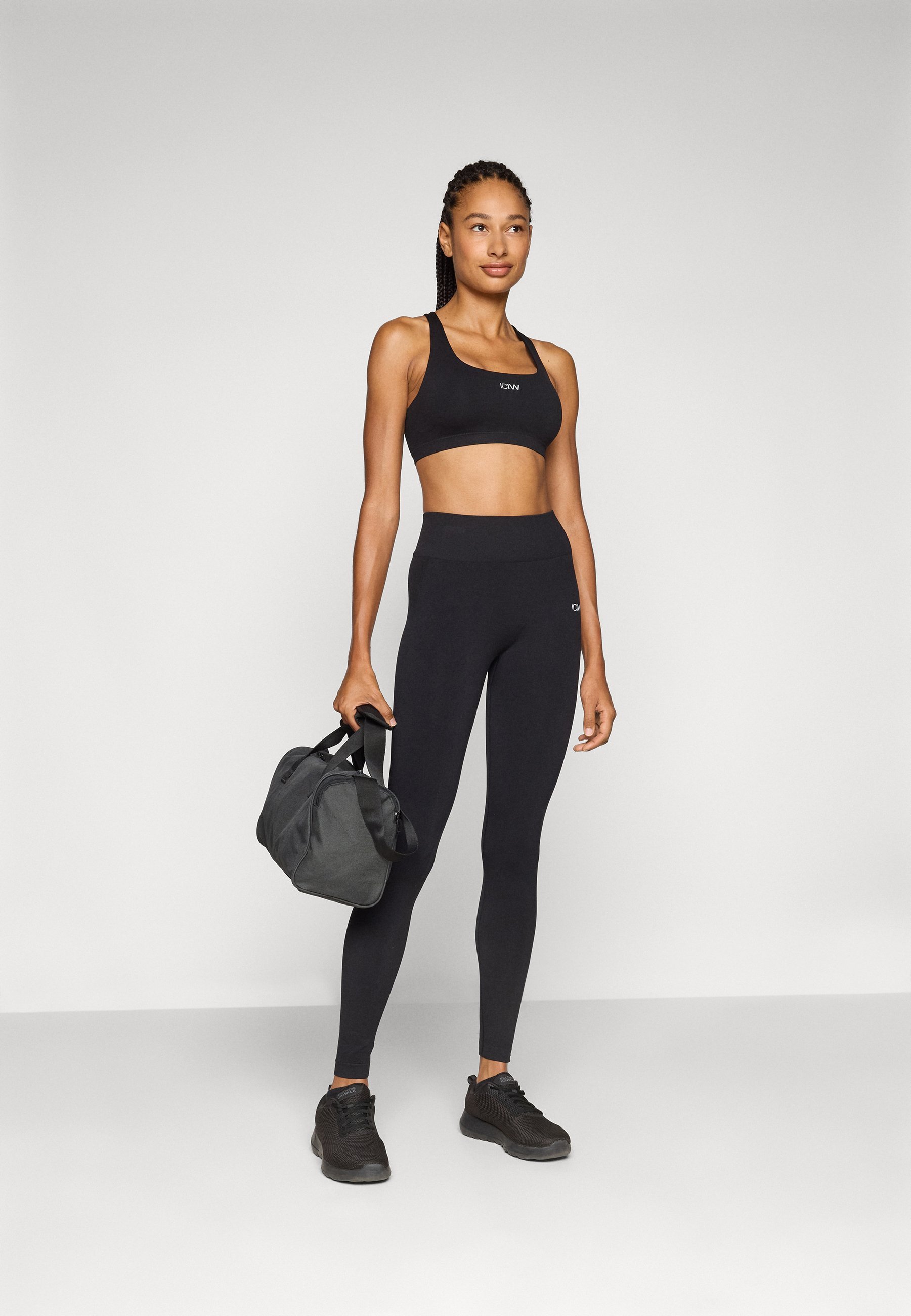 ICANIWILL SMOOTH SEAMLESS - Leggings - zwart