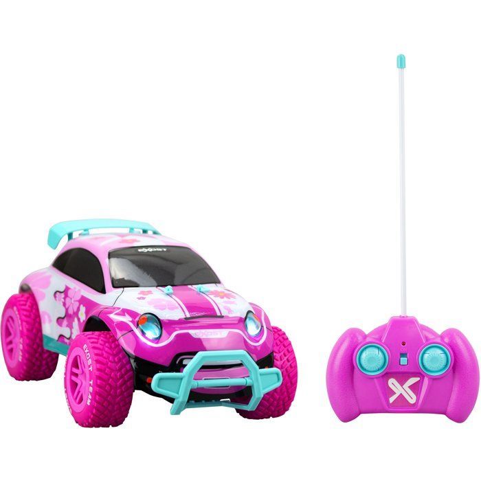Radiografisch bestuurbare auto - EXOST - Pixie II - schaal 1/12 - 27 MHz - Offroad - Oplaadbare batterij - Roze - Geschikt voor kinderen vanaf 5 jaar