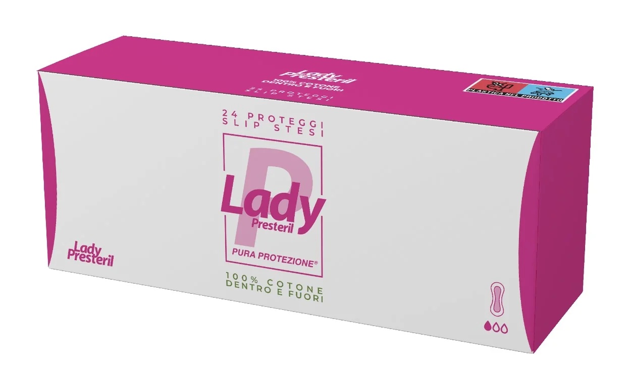 LADY PRESTERIL Lady Presterile lingerie, 24 stuks, wit