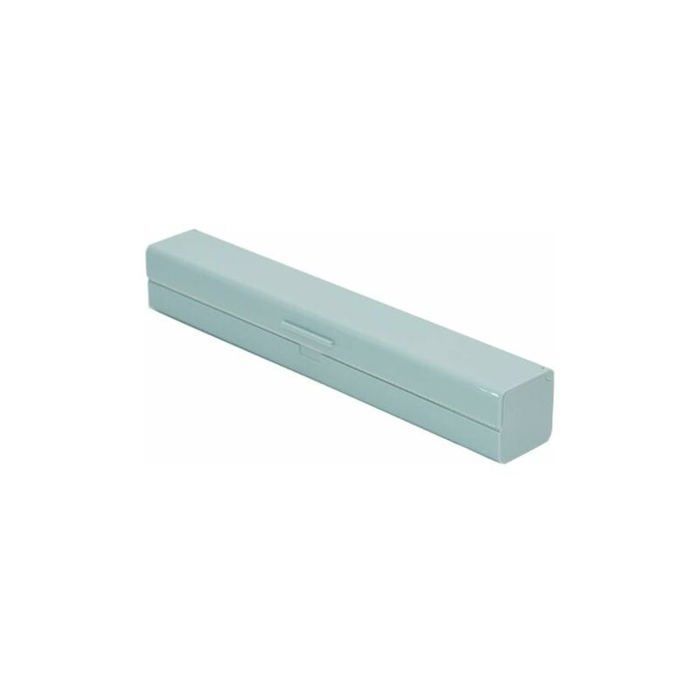 Dispensador de cortador de film plástico azul, rollo de film transparente para alimentos y papel de aluminio, accesorio de cocina