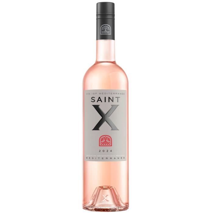 Saint X Rosé 2024 - IGP Méditerranée - Vino rosado de Provenza 75cl