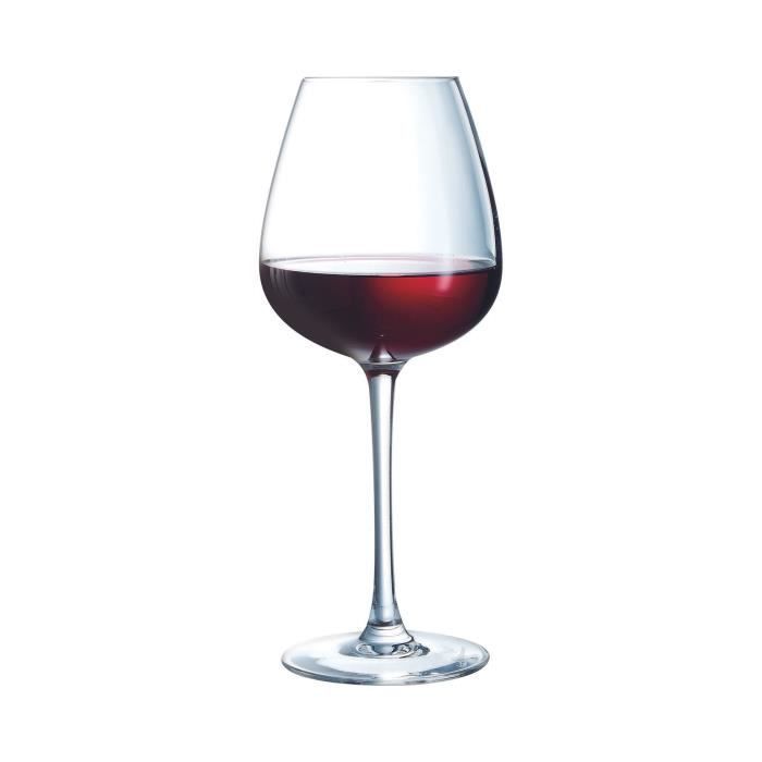 Verre à pied 47cl Expert du Vin Cristal d'Arques - 4 verres