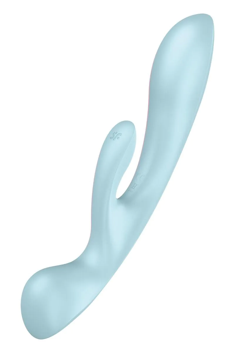 Satisfyer Masażer Triple Oh Light Blue
