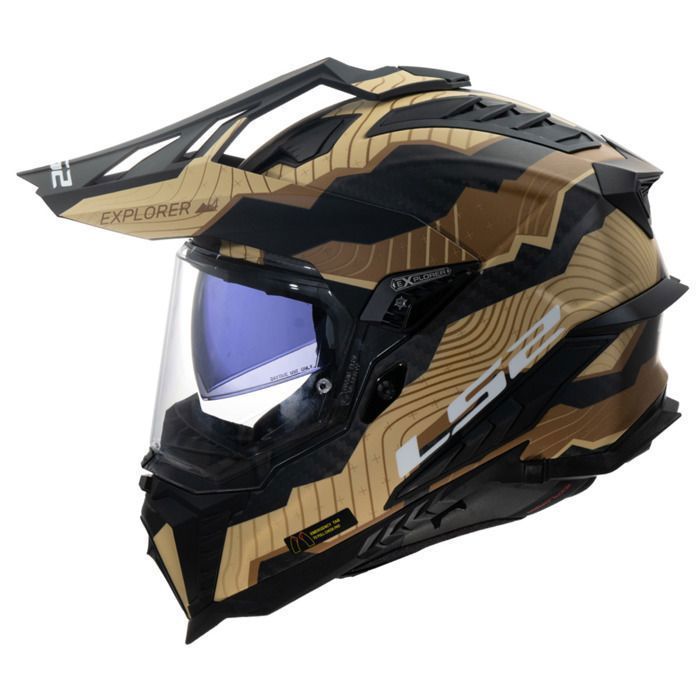 LS2 MX701 Explorer C Trick Integralhelm