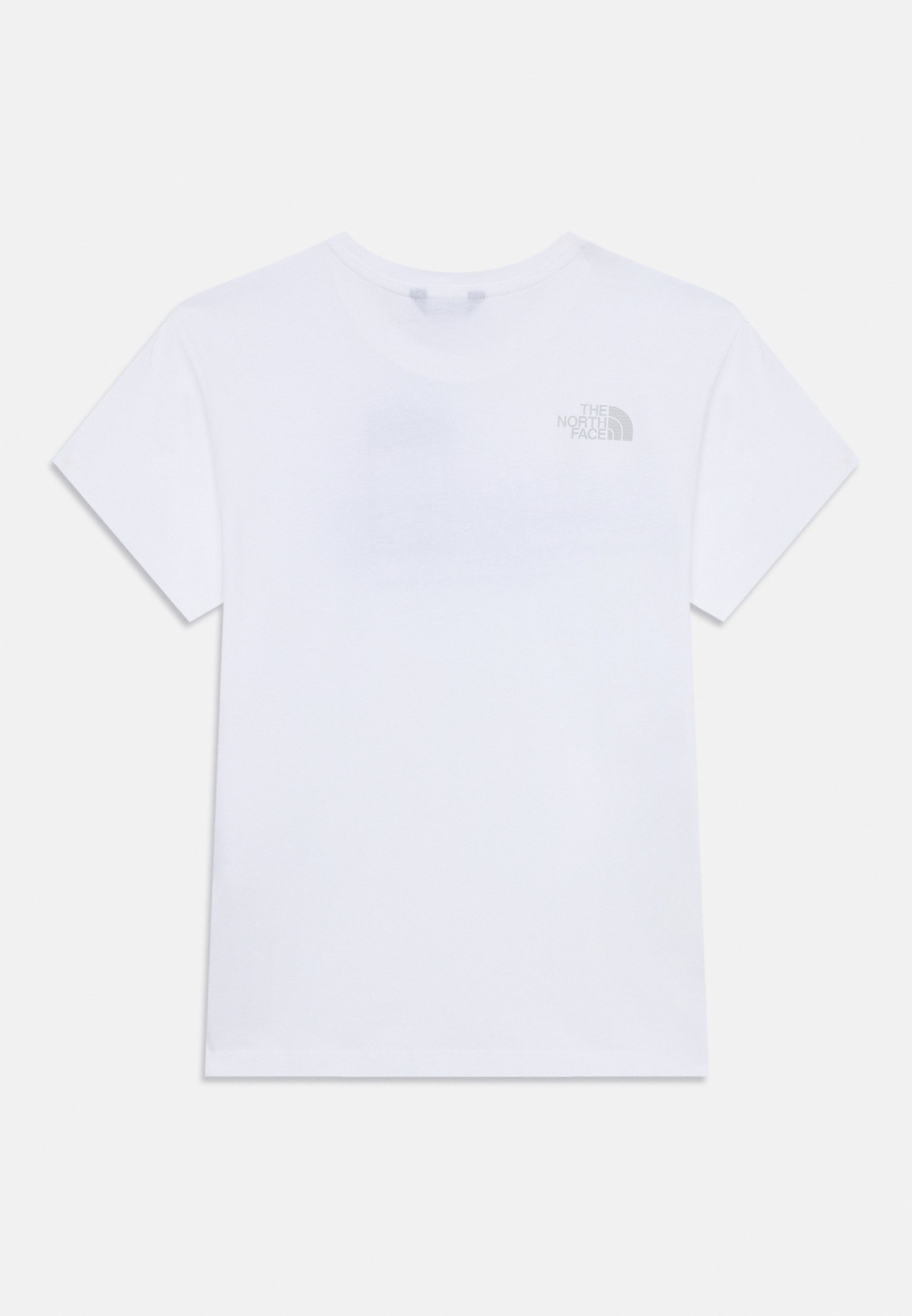 The North Face Reflecterend Logo T-shirt - Bedrukt T-shirt - wit