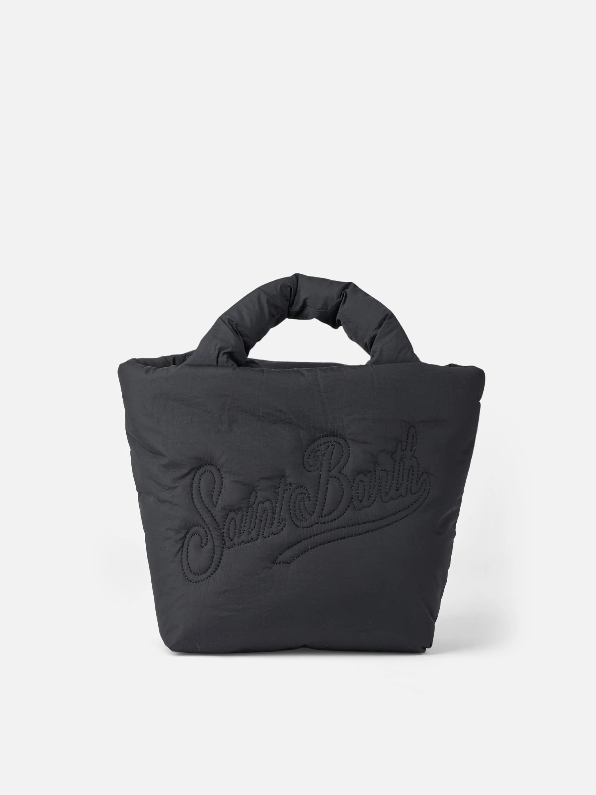 Colette Puffer zwarte handtas met schouderband