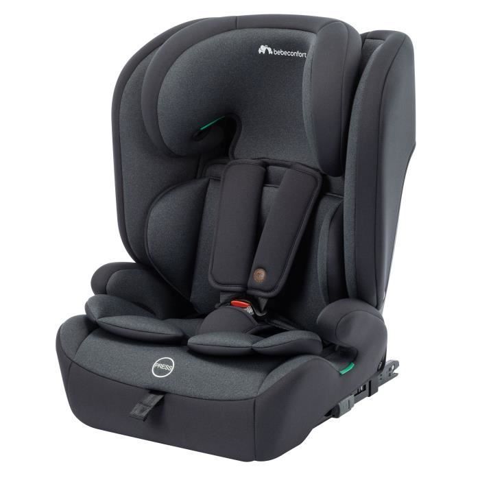 Seggiolino auto convertibile BEBE CONFORT GROW i-Size, da 15 mesi a 12 anni (76-150 cm), ISOFIX, standard di sicurezza R129, colore nero fumé.