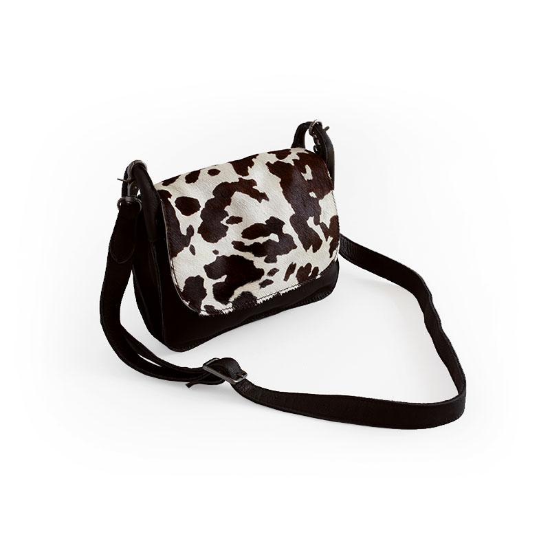 Borsa da donna Vendange originale in crine di cavallo, borsa a tracolla semplice in pelle fatta a mano, borsa messenger 2582