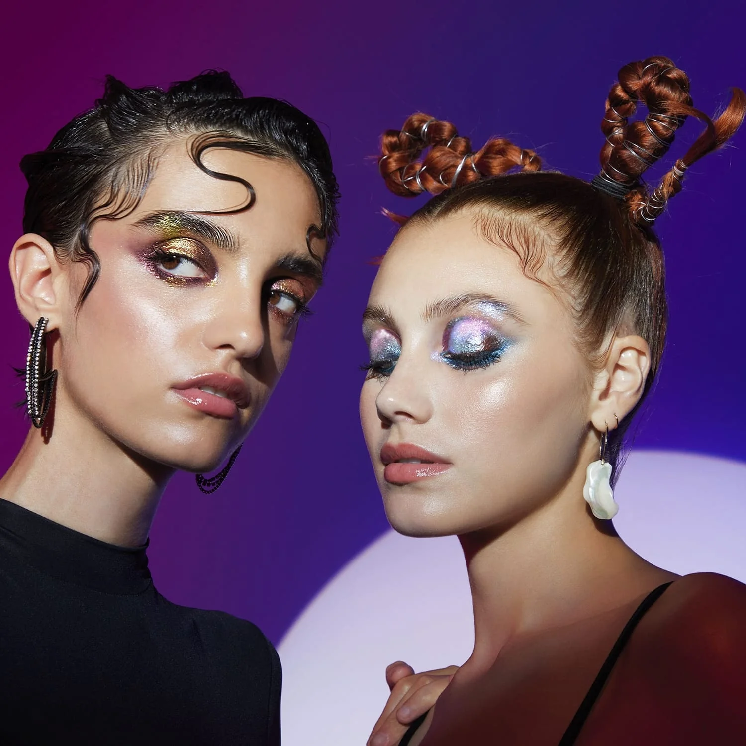 Occhi Big & Galactic Eye Kit - Cofanetto Make Up, Mascara Waterproof, Ombretto crema
