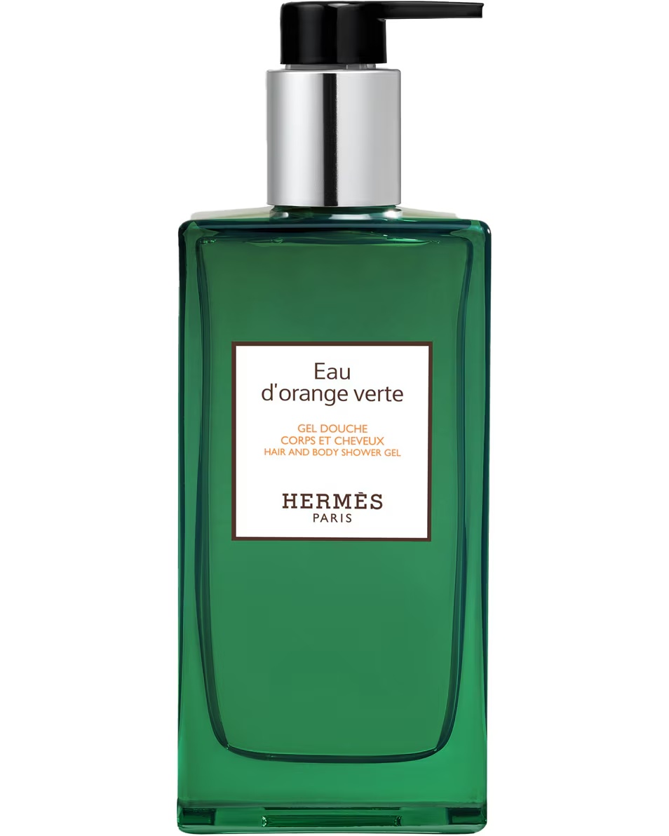 HERMÈS Le Bain Eau d'orange verte, gel de duș