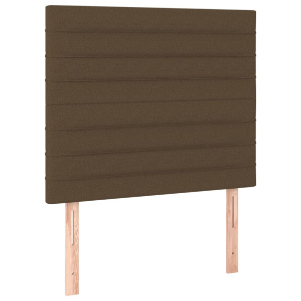 Wezgłowie Brąz 100 cm Tkanina Wysoki vidaXL