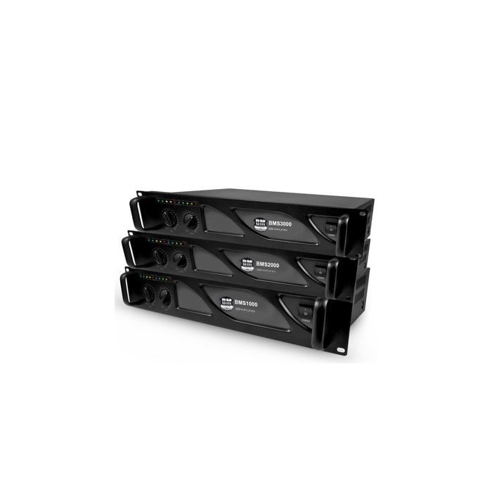 Amplificateur sonorisation DJ - BM Sonic BMS-2000 - 2 x 1000W