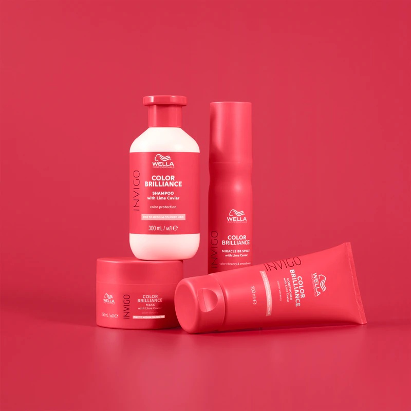 Wella Professionals Invigo Color Brilliance kondicionieris bieziem, rupjiem vai cirtainiem matiem krāsotiem matiem