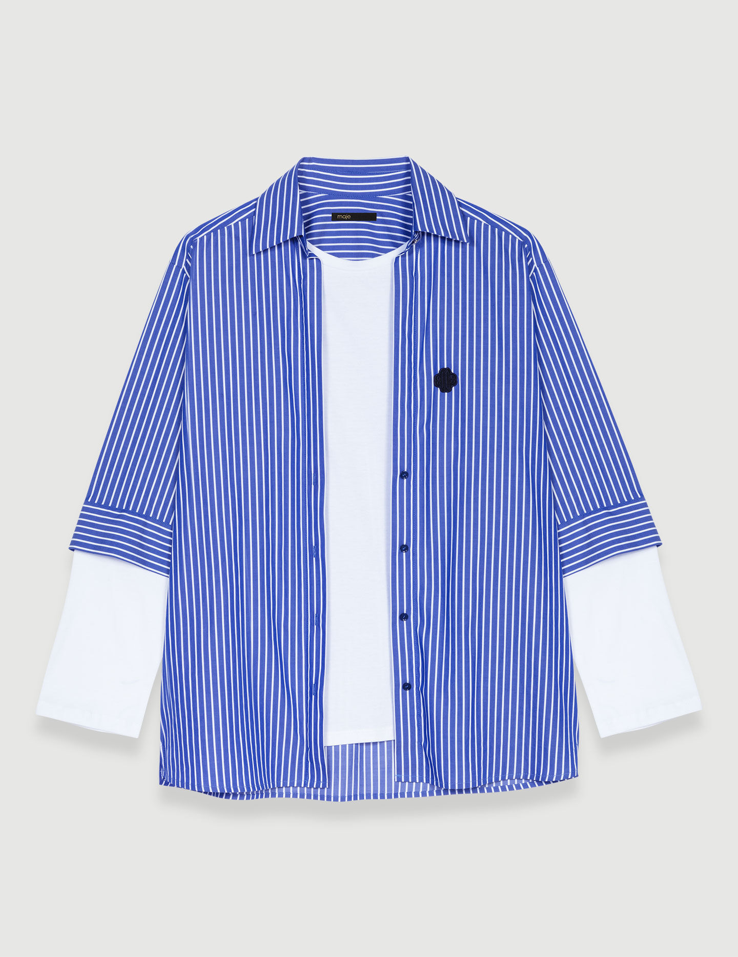 Tricou stil tricou - Albastru