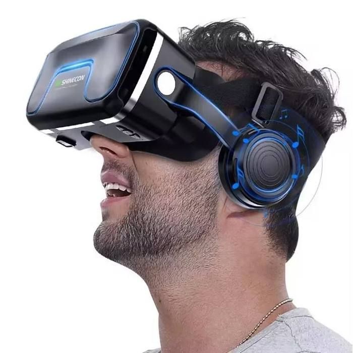 Casque de réalité virtuelle - RNCYN - Lentilles 3D - Compatible smartphones - Polarisé - Accessoire de jeu mobile